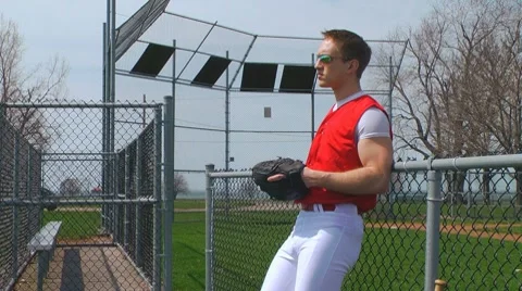 Baseball Player Stock Footage 7900700