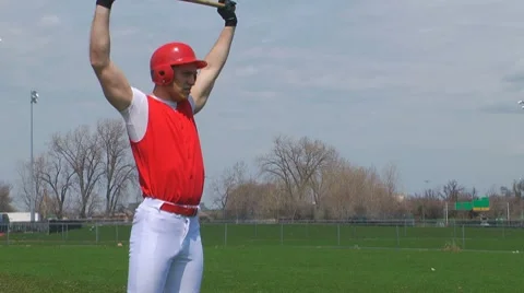 Baseball Player Stock Footage 7901106