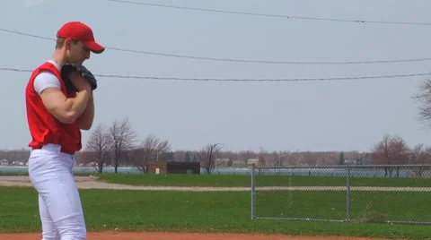 Baseball Player Video stock 7901125