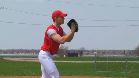Baseball Player Stock Footage 7901141