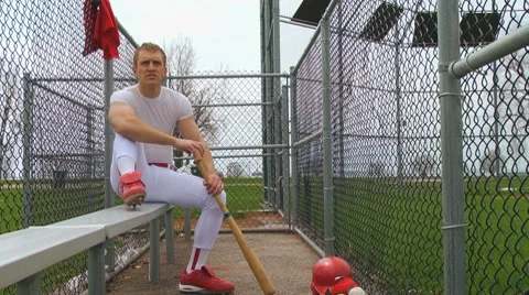 Baseball Player Stock Footage 7901214