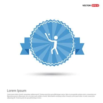Baseball Player Icon Stock Illustration