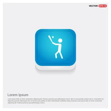 Baseball Player Icon Stock Illustration