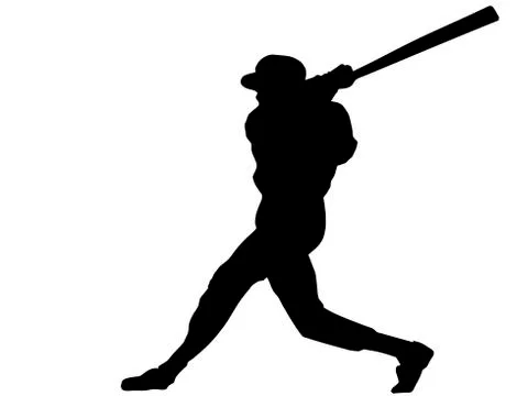 Baseball player. Stock Illustration