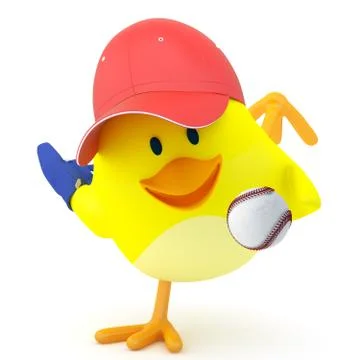 Baseball player Stock Illustration