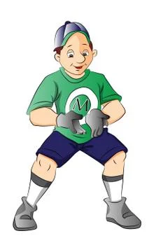 Baseball Player, illustration Иллюстрация