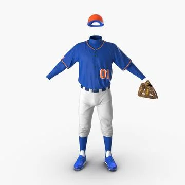 Baseball Jersey 3D model