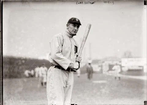 Baseball player Ty Cobb Foto stock