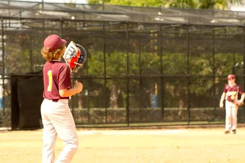 Baseball players Stock Photos