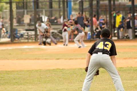 Baseball players Stock Photos