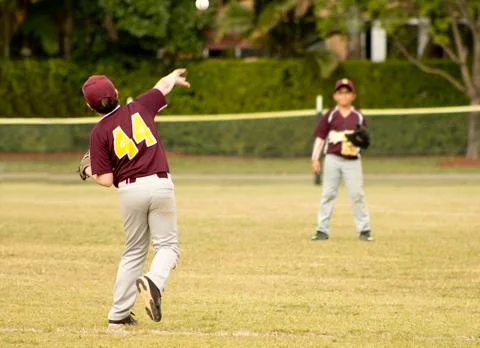 Baseball players Stock Photos