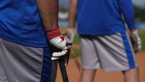 Baseball players with their bat 動画素材 259901790