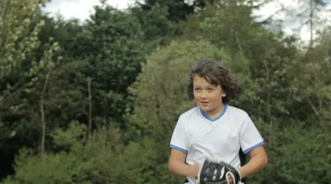 Baseball practice Stock Footage 22636026