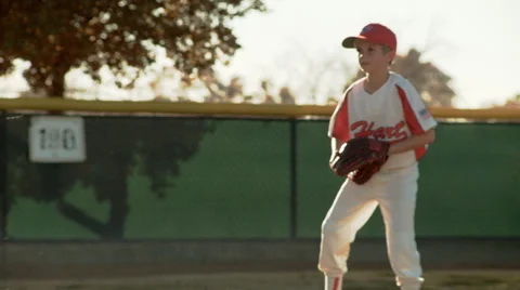 Baseball practice Stock Footage 35731686