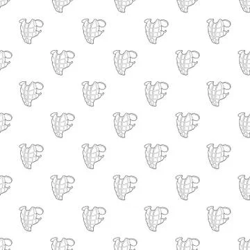 Baseball protect pattern vector seamless Illustrazione stock