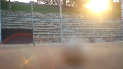 Baseball rack focus Vídeos de archivo 36241822