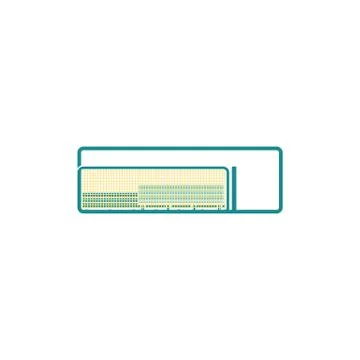 Baseball reserve bench icon Stock Illustration