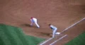 Baseball Runner Leading Off HD Footage