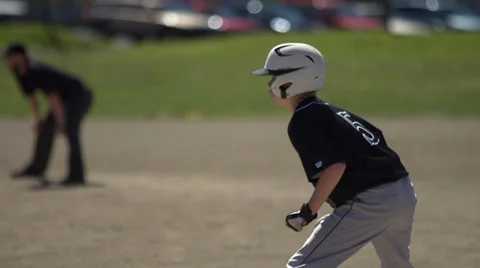 Baseball running diamond Video stock 37902531