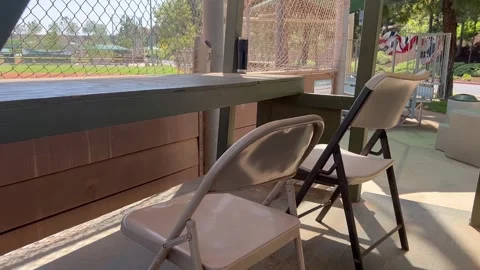 Baseball Score Table From Back Stock Footage 240195136