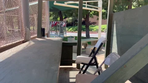 Baseball Score Table From Side Stock Footage 240195150