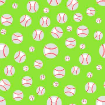 Baseball Seamless Pattern Stockillustratie