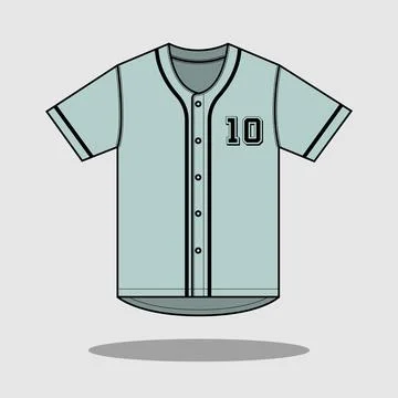 Baseball Shirt Stock Illustration