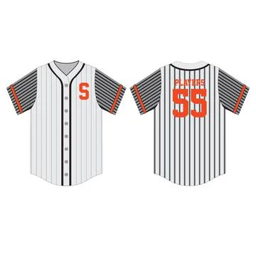 Baseball Shirts mock ups illustrations templates front and back view Vectors Stock Illustration