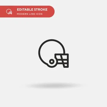 Baseball Simple vector icon. Illustration symbol design template for web mobi Illustrazione stock