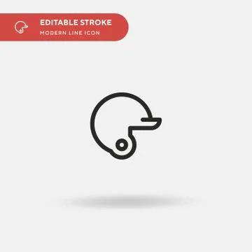 Baseball Simple vector icon. Illustration symbol design template for web mobi 스톡 일러스트