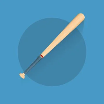 Baseball sport bat 스톡 일러스트