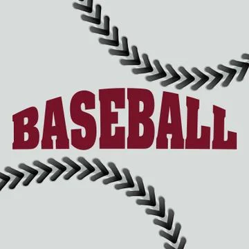 Baseball sport game 스톡 일러스트