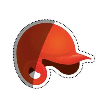 Baseball sport game Illustrazione stock