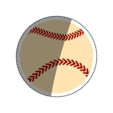 Baseball sport game 스톡 일러스트