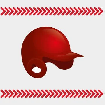 Baseball sport hat Stock Illustration