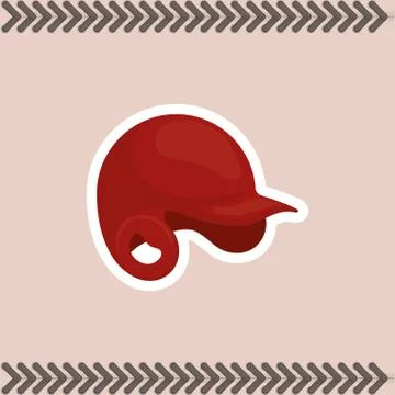 Baseball sport hat 스톡 일러스트