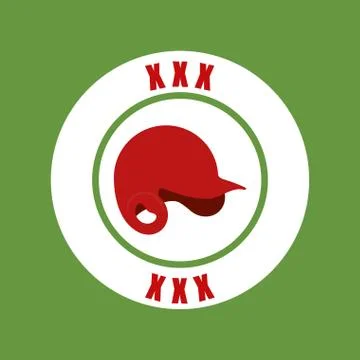 Baseball sport hat 스톡 일러스트