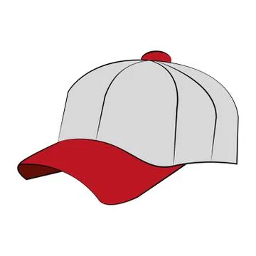 Baseball sport hat Illustrazione stock