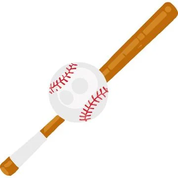 Baseball Sport Practice Team Bat Leadership Stock-Illustration