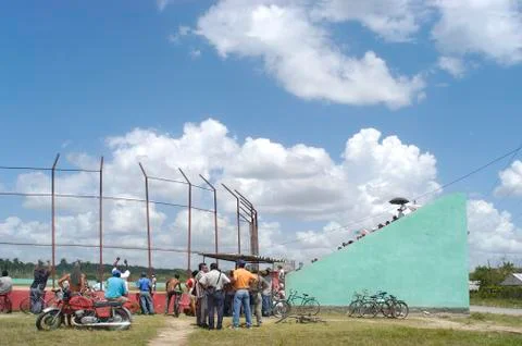 Baseball stadium at Cuba Stock-Fotos