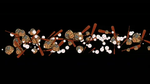 Baseball stream Video stock 700111