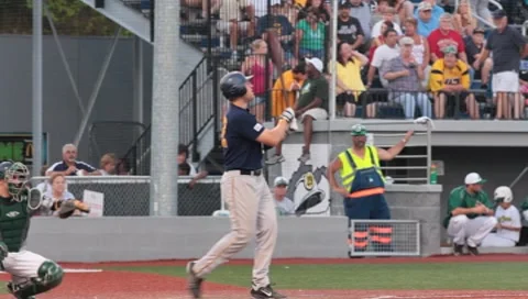 Baseball Swing (HD) Stock Footage 7732689
