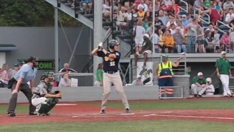 Baseball Swing (HD) Stock Footage 7732709