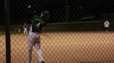 Baseball Swing - Practice Stock Footage 64203709