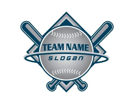 BASEBALL TEAM LOGO Stock Illustration