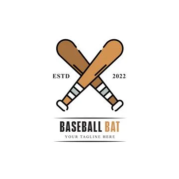 Baseball team logo Stock Illustration