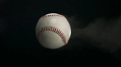 Baseball thrown, Slow Motion Stock Footage 31819434