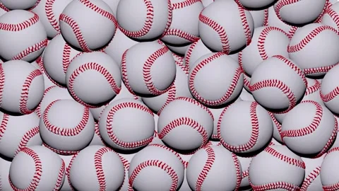Baseball Transition with transparent (alpha) background Stock Footage 252051315
