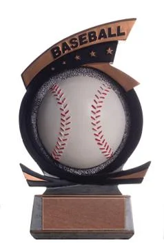 Baseball trophy Stock Photos