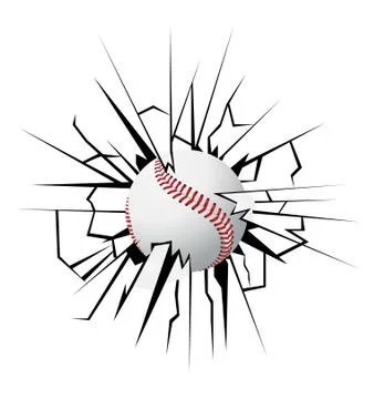 Baseball vector illustration Stock Illustration